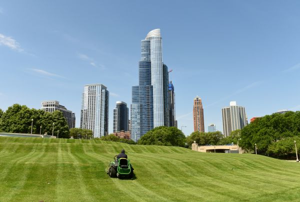 Corporate Lawn Mowing in Stone Mountain